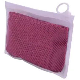 Ice Cooling Towel Pink Packet